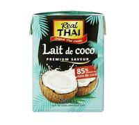 REAL THAI - LAIT DE COCO UHT 200ML - LOT DE 5