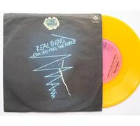 Real Thing - Real Thing Can You Feel The Force 7" Pye 7N 46147 VG/VG 1978 picture sleeve, yellow vinyl