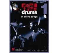 Méthodes et pédagogie DEHASKE REAL TIME DRUMS IN MORE DRUMS + CD Batterie