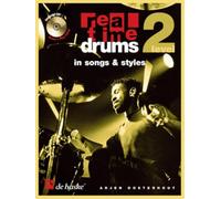 Real time drums in songs & styles (d) batterie +cd - version allemande