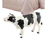 Real Vache Figure Models - Collection de figurines d'animaux de ranch, jouets éducatifs pour , objets de vache miniatures - Vache frivihe Charoley, vache Charoley, décoration de jardin, cadeau