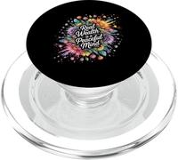 Real Wealth is A Peaceful Mind Paix, Argent, Vérité - PopSockets PopGrip pour MagSafe