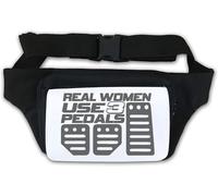 Real Women Sac banane à transmission manuelle avec 3 pédales Blanc