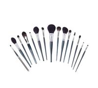 Real Wool Animal Hair Makeup Brush Set Professional Highlight Eye Shadow Brush Eyelash Comb