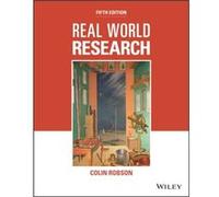 Real World Research by Robson & Colin University of Huddersfield & UK Robson Colin University of Huddersfield UK (Auteur)