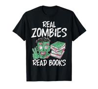 Real Zombies Lire des Livres Zombie T-Shirt