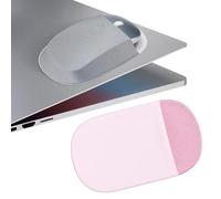 Realand Lot de 2 Supports de Souris Autocollants pour Ordinateur Portable - Étui Élastique pour Souris Sans Fil - Pochette de Poche