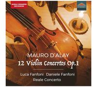 Reale Concerto D. Fanfoni L. Fanfoni - 12 Violin Concertos 1 [Compact Discs] 2 Pack
