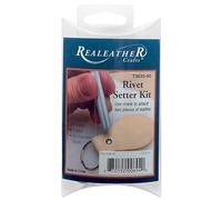 realeather Artisanat Rivet Setter Kit de Nickel