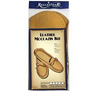 Realeather Crafts Kit de Maroquinerie Mocassins Scout Taille 6/7 Cuir Doré