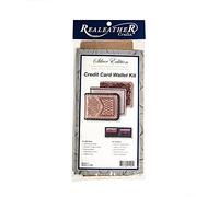 Realeather Silver Edition Kit portefeuille pour cartes de crédit en cuir
