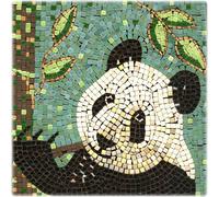 Réalisez Votre Projet Diy Avec Notre Kit De Mosaïque En Céramique, Carré De 20Cm Panda[MAC920158]