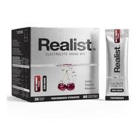 REALIST® Électrolytes Sans Sucre [30 STICKS] Électrolytes en Poudre | High Salt PERFORMANCE Electrolytes - pour Sport et Effort - Sodium, Potassium, Magnésium - KETO | Goût Cerise Salée
