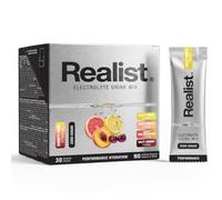 REALIST® Électrolytes Sans Sucre [30 STICKS] Électrolytes en Poudre | High Salt PERFORMANCE Electrolytes - pour Sport et Effort - Sodium, Potassium, Magnésium - KETO | Coffret Découverte