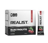 REALIST Électrolytes sans sucre - Poudre d'électrolyte avec 1000 mg de sodium, 330 mg de potassium et 60 mg de magnésium pour l'équilibre électrolytique - Hydration rapide - Sport, KETO, jeûne (30