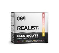 REALIST Électrolytes sans sucre - Poudre d'électrolyte avec 1390 mg d'électrolytes - Potassium et magnésium pour l'équilibre électrolytique - Sport, Keto, Jeûne (30 bâtonnets, paquet d'essai (5