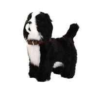 Réaliste Robot Chiot - Jouet Souple Interactif pour , Robot Chiot | Jouet Éducatif et pour Garçons Filles Amis Maison Anniversaire Intérieur Noël Graduation Cadeau