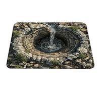 Realistic 3D Rug - Surreal Abstract Rug | Optical Illusion Door Mat for Entry Use, Woven Fabric Realistic Carpet with Home Accent, Artistic Hole Rugs, Art Doormat with Study Placement