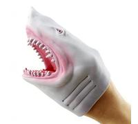 Realistic Animal Puppets, Shark Hand Puppet Toy, 8 inch with Soft Material, Durable Kids Play Accessory, Hand Puppet with Fun Design, Party Favor Tool for Bath Pool Classroom Playroom