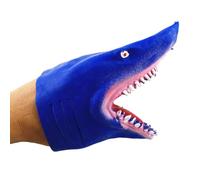Realistic Animal Puppets, Shark Hand Puppet Toy, 8 inch with Soft Material, Durable Kids Play Accessory, Hand Puppet with Fun Design, Party Favor Tool for Bath Pool Classroom Playroom