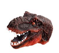 Realistic Articulated T-Rex Dinosaur Hand Puppet Kids Role Play Toy | Realistic Dual-Axis Jaw, Silicone Scale Texture, Storytelling Toy, Parent-Child Gift Ages 3-8(T-Rex)