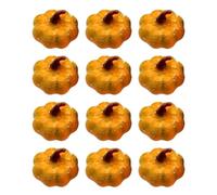 Realistic Artificial Pumpkins - 12 Piece Mini Foam Realistic Decorative | Foam Pumpkins Thanksgiving Day Home Decor for Autumn Thanksgiving Banquet Dining Table Farmhouse Living Room