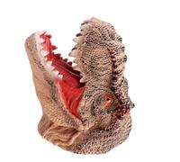 Realistic Dinosaur Head Hand Puppets Soft Rubber T Rex Dinosaur Toy | Dinosaur Puppet Features Realistic Dinosaur Head Hand Puppets Design Crafted From Flexible Soft Rubber For Easy Control