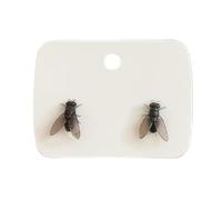 Realistic Fly Earrings, Simulation Mini Personalized Black Fly Earring, Bug Jewelry, Funny Novelty Abstract Gift Women Men Wear (Black-1PC)