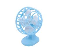 Realistic Mini Desktop Fan Model | 3D Printed Material, 2.1in X 1.7in X 1.3in | Detail for Craft Projects, Collectors | Miniature Accessory, Playset Furniture