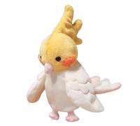 Realistic Parrot Hand Puppet, Stuffed Parrot Storytelling Toy, 7.87 inches Hand Puppet Bird Plaything, Interactive Role Play X Teaching Game for Kid's, Boys, Girls