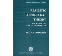 Realistic Socio-Legal Theory, Oxford Socio-Legal Studies Brian Z. Tamanaha (Auteur)