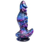 Realistico Drago Drago 25 cm Silicone Fantasia Dildo Grande Ventosa Strutturato Stimolatore del Punto G Spessore Anal Dildo XL Enorme Giocattolo del Sesso per Adulti per Donne Uomini e Coppie