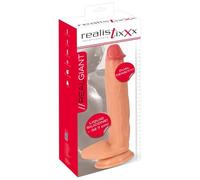 Realistixxx Real Giant Natural Godemichets Peau Claire 5,5 cm