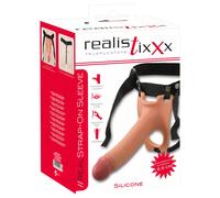 Realistixxx Strap-on - godemiché creux à fixer (naturel)