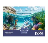 Réalité Cachée Puzzle 1000 Pièces pour Adultes intéressant Puzzles 1000 Pièces Jeu ÉduChatif Cadeau 52x38cm/1000pcs