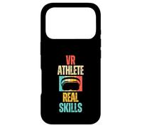 Réalité virtuelle Athlète Geek Gamer Retro VR Gaming Coque pour iPhone 17 Pro