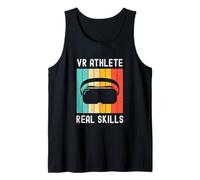 Réalité virtuelle Athlète Geek Gamer Retro VR Gaming Débardeur
