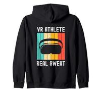 Réalité virtuelle Athlète Geek Gamer Retro VR Gaming Sweat à Capuche