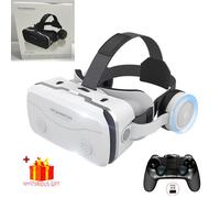 Réalité virtuelle VR lunettes 3D casque appareils Viar casque lunettes lentilles intelligentes pour Smartphones téléphone Mobile Realidade casque - Type With Box 9156 Remote #B