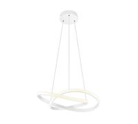Reality Course Plafonnier Suspendu Led Moderne Course, Blanc Mat, 4000k Multicolore