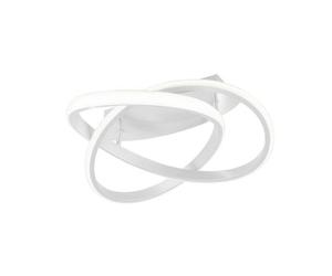 Reality Course Semi-Plafonnier Led Course Modern Blanc Mat 4000k