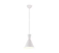 Reality Enzo Plafonnier Suspendu Enzo Modern 20 Cm, Dôme, Blanc Mat Multicolore
