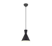 Reality Enzo Plafonnier Suspendu Enzo Modern 20 Cm, Dôme, Noir Mat