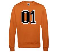Reality Glitch General Lee Pull pour homme - Orange - XX-Large