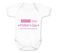 Reality Glitch Happy First Mthers Day Body pour bébé - Blanc - Small