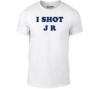 Reality Glitch I Shot JR T Shirt (White-Small)