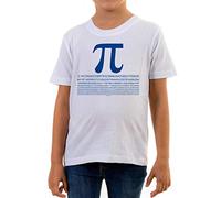 Reality Glitch Pi Numbers T-shirt pour enfant - Blanc - X-Large
