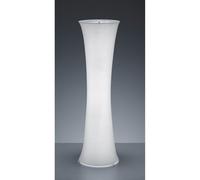 Reality Gravis Gravis Lampadaire Moderne À 2 Lumières, Abat-Jour Blanc Avec Interrupteur Au Pied Multicolore