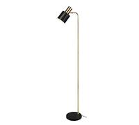 Reality, Lampadaire, Adam 1xE27, max.10,0 W Corps: Métal, noir or L:22,0cm, L:35,0cm, H:153,5cm Interrupteur,IP20,Sans illuminant