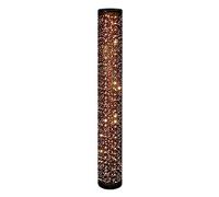 Reality Lampadaire LED 8W 3000K 800Lm Tissu Noir Ø13cm H103cm Étoiles IP20